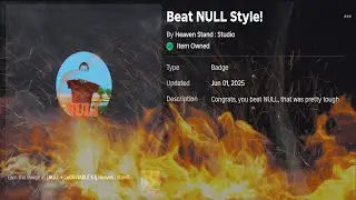 SUFFERING ON NULL FIGHT | Heaven stand | Roblox