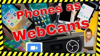 How to use iPhone as WebCam for a High Def Picture using iVCam app