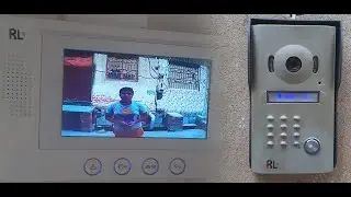 Intercom Camera Doorbell Clean Button | Door Bell Repairing | Video Door Phone Repair