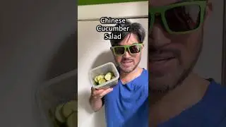 Simple Chinese Cucumber Salad Recipe #shorts #cooking #foodie