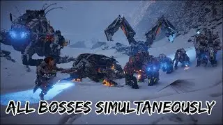 Aloy vs All Bosses Simultaneously / Ultra Hard (HZD Arena)