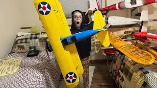 Stearman PT-17 #rc #aviation #rcplane #spektrum #eflite