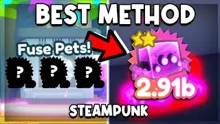 *New* BEST FUSING COMBO STEAMPUNK UPDATE! Pet Simulator X (Roblox)
