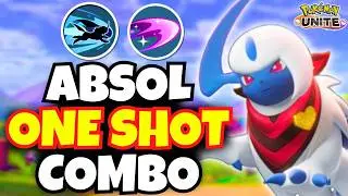 Night Slash Absol Deals Insane One Shot Damage! Absol Gameplay | Pok&eacute;mon Unite
