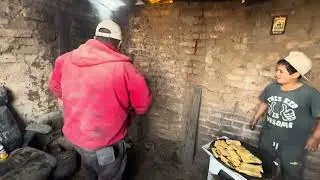 Nos fuimos ala  ladrillera acer un arco para enpesar a cargar 