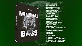 Minimal Bass Vol. 3 🎹 Producer Pack