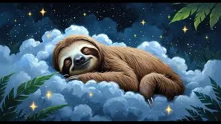 Benny the Sleepy Sloth | Jungle Lullaby Adventure 🌿🦥 | Calming Bedtime Story for Kids 🌙