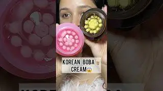 Korean Boba Cream?✨😱Medicube Capsule Cream #viral #shorts #shortsvideo #viralvideo #koreanskincare