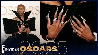 Cynthia Erivo Shows Off Her 2025 Oscars Nails & Explains Their Nod to Wicked | E! Insider