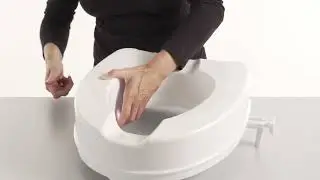 Raised Toilet Seat - Lateral Locking System