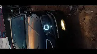 HYUNDAI ACCENT upgrade halogen to projector lights modified headlights