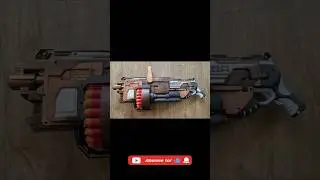 NERF Mega Mastodon - 11.1V 3s lipo battery +  Steampunk paint job Mod