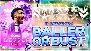 91 FUT Birthday Coman SBC Player Review! / FC24