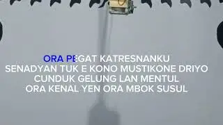 Langgam cunduk mentul Karaoke