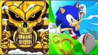 Endless Run Tomb Escape vs Sonic Dash