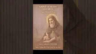 Saint of the Day | January 29, 2026 | Saint Gildas the Wise ✝️🙏🏻 #Shorts #Saints #SaintoftheDay