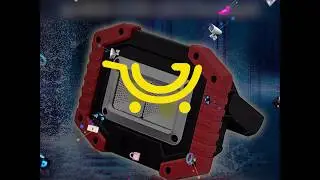 gm805 LED Outdoor Floodlight for Camping 20W Red