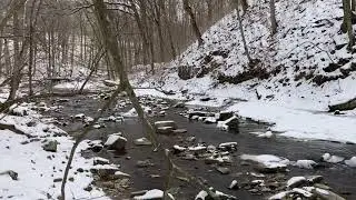 Winter at McCormick's Creek State Park in Indiana (no commentary)