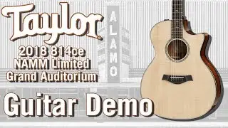 2018 Taylor 814ce NAMM Limited Grand Auditorium Demo