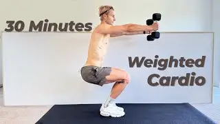 STRONG & SWEATY 💦 30 Min don’t skip the hard stuff dumbbell Workout at Home | No Repeats!