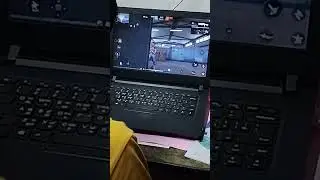 New Free fire player / Government laptop Free fire game play //