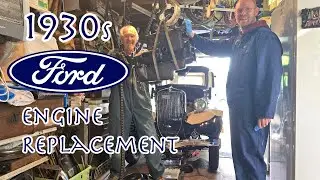 Changing the Engine in a 1936 Ford Model Y Popular