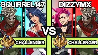 2XKO ▰ SQUIRREL147 (Ahri-Ekko) vs DIZZYMX (Vi-Ekko) ▰ 2XKO Pro Replays