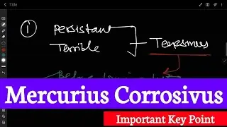 Mercurius Corrosivus Homoeopathic Medicine | Mer Cor | Materia Medica