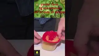 MAIONESE CON ACQUA DI POLPO | Senza uova, ricetta vegana di recupero zero sprechi