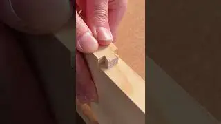 Wood joint that strengthens corners #shorts #wood