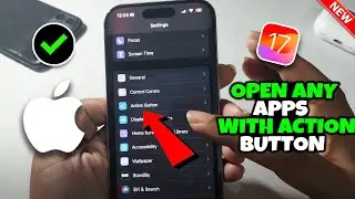 How to open any apps with action button iPhone | Create INSANE Action Button Shortcuts iPhone