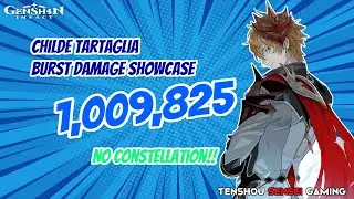 Childe Tartaglia 1 Million Burst Max Crit Purveyor!! (No Constellation)