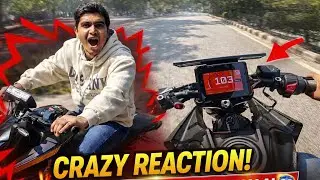 Subscriber Reaction On My Bike 😳 | Unexpected Moment!