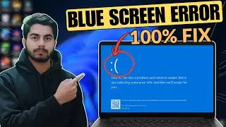 Your Pc Ran into a Problem And Needs to Restart Windows 10/11/8/7  | Blue Screen Error Windows 10/11