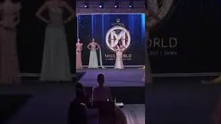 Miss world sri lanka👑️🇱🇰 Anudi Gunasekara👑️❤️ At world designer award 💐🩷