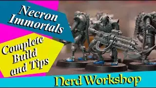 Necron Immortals - Complete Build - Warhammer 40K