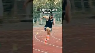 First run on Strava, is this good?👀 #200m #100m #sprint #strava #running #trackandfield #athlete