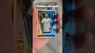 Match attax platinum pull cards #topps #matchattax #football #soccer #cards #championsleague #fifa