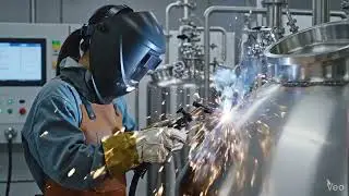 Welding in a pharmaceutical facility