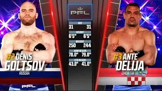 PFL 2021 Денис ГОЛЬЦОВ &ndash; Анте ДЕЛИЯ Обзор на Бой ГОЛЬЦОВ - ДЕЛИЯ Goltsov - Delija  PFL №8 PlayOffs