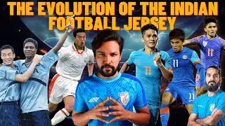 How the Indian football jersey changed over the years A visual history #indianfootball