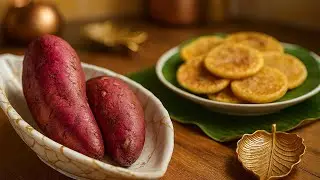 சுவையான சர்க்கரைவள்ளிகிழங்கு ஒப்புட்டு(போளி ).