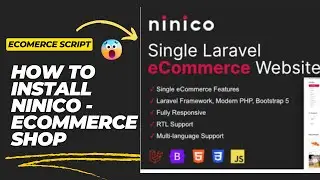 Как установить Ninico &mdash; минималистичный интернет-магазин Laravel