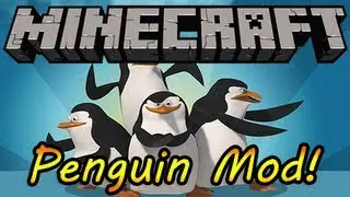 Minecraft - МОД &laquo;ПИНГВИНЫ&raquo; - 10 различных видов, ВКЛЮЧАЯ ПИНГВИНА-НИНДЗЯ!