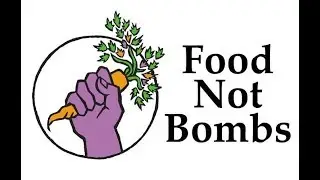 Food not bombs(Еда вместо бомб). Дикобраз