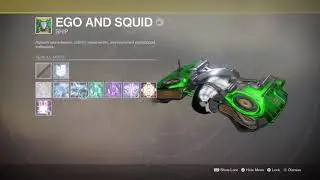Destiny 2- Ego And Squid New Exotic Ship