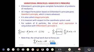 Lec 07_ADVANCED PRINCIPLES OF DYNAMICS Part 3 | Mechanical Vibration | ME531| IIT Guwahati