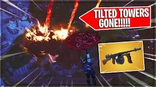 TILTED is GONE?! The DRUM GUN is BACK!!!! (Volcano Event Fortnite)