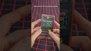 Карманная игра Tomy Pacman #геймер #ретроигры #игра #механическая #игрушка #80-е #pacman