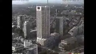 Opernturm skyscraper construction
